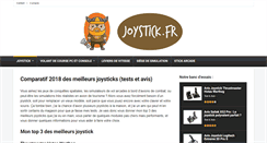Desktop Screenshot of joystick.fr